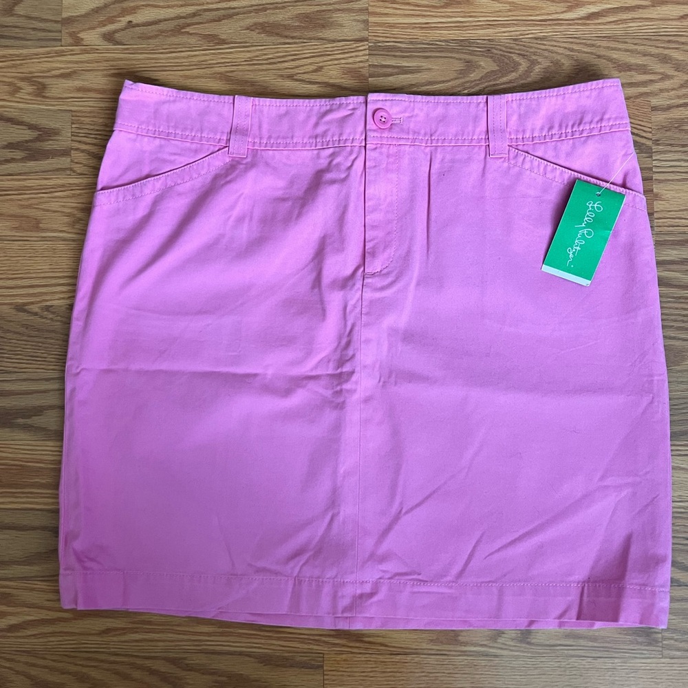NWT Snappy Pink Skirt by Lilly Pulitzer